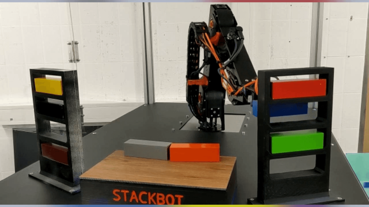 StackBot积木堆叠机 - 比勒费尔德应用科学大学项目