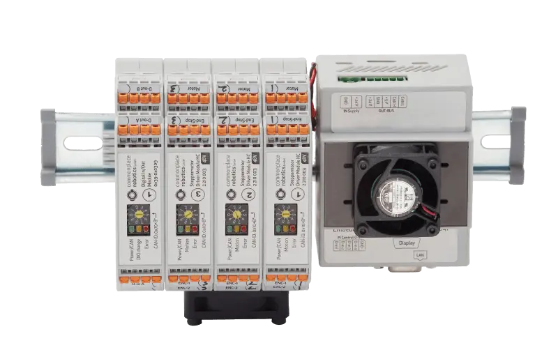 Modular DIN-Rail Robot Controller