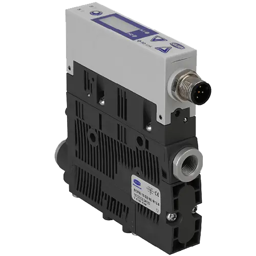 Compact ejector | 65,5 l/min | Normally closed | PNP switching